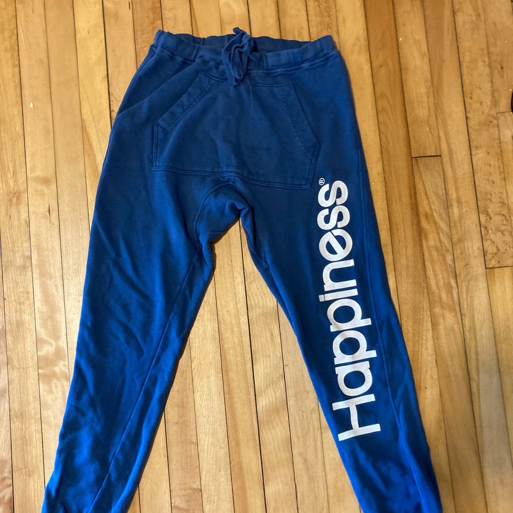Comfy, nice sweatpants. Navy blue. Good condition